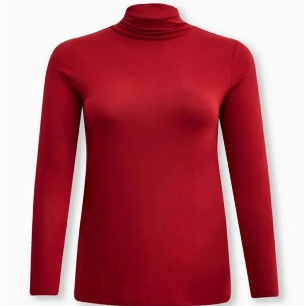 Torrid 5 Studio Tissue Jersey Turtleneck Top New